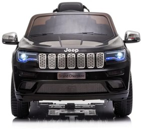 LEAN CARS Elektrické autíčko - Jeep Grand Cherokee - čierne - 2x45W - 12V7Ah - 2023