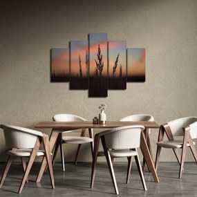 Obraz - Silueta rastliny (150x105 cm)