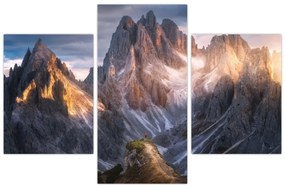 Obraz - Horská panoráma (90x60 cm)