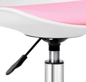 Bieloružová otočná stolička Grover