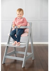 roba Detská drevená vysoká jedálenská stolička Sit Up (sivá)  (100306933)