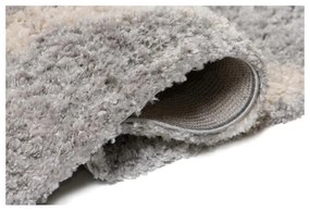 Kusový koberec shaggy Ismet sivý 120x170cm