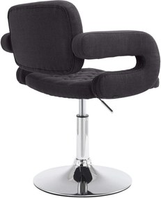 Kreslo Dublin - látka - Čierna