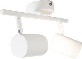 Moderné bodové svetlo biele vrátane 2 WiFi žiaroviek GU10 nastaviteľné - Jeana