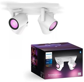 Philips - LED RGBW Stmievateľné bodové svietidlo Hue ARGENTA 4xGU10/4,2W/230V