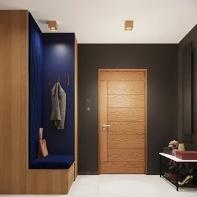 Sollux SL.1279 - Bodové svietidlo HATI 1xGU10/10W/230V zlatá