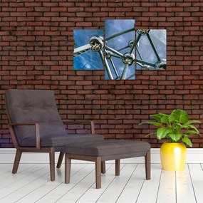 Obraz - atómium v Bruseli (90x60 cm)