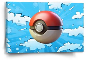 Sablio Obraz Pokemon ball Obloha - 60x40 cm