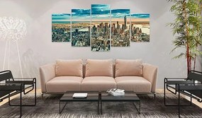 Obraz - NY: Dream City Veľkosť: 200x100, Verzia: Na talianskom plátne