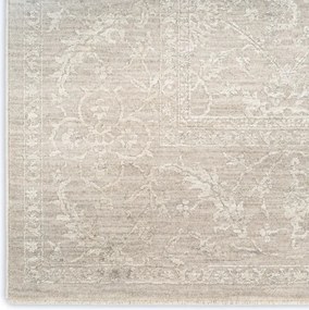 Koberec MOONLIT slonia kosť / svetlosivý