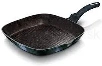 Nepriľnavá grilovacia panvica 28 cm, Aqua Marine BerlingerHaus