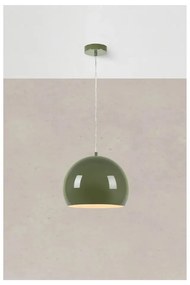 Zelené závesné svietidlo s kovovým tienidlom ø 28 cm Pop – Markslöjd