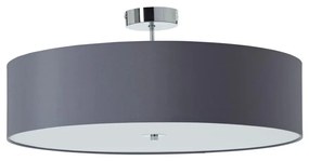 Brilliant - Prisadený luster ANDRIA 3xE27/60W/230V pr. 60 cm antracit