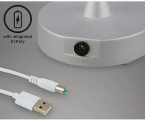Briloner 7445-014 -LED Stmievateľná nabíjacia dotyková stolná lampa LED/3W/5V IP44