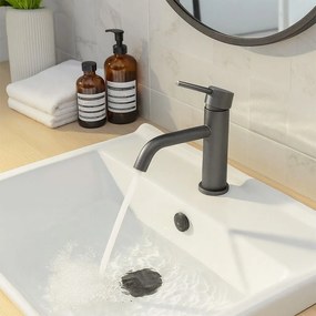 Rea Lungo, umývadlová batéria h-165, grafitová, REA-B8985