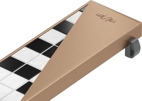 Mexen Flat M13 maskovacia 2v1 pre líniový odtok 80 cm, brúsená meď - 1C19080