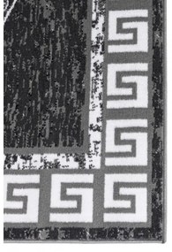 Kusový koberec PP Argos tmavo sivý 80x150cm