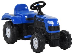 Pedálový traktor pre deti modrý