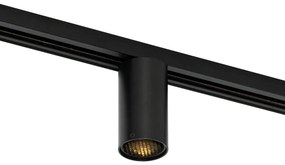 Moderný čierny reflektor pre 1-fázový koľajnicový systém GU10 50 mm - Iconic Ruby Honey