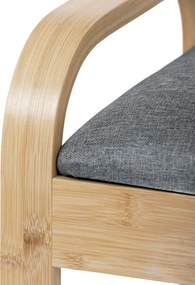Bambusový botník prírodný DR-N1016 GREY2