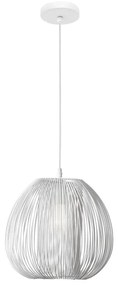 Industriálny luster Desire 28 biele