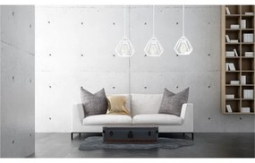 Luster na lanku CEED 3xE27/60W/230V biela