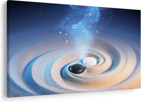 Obraz - Éterický yin-yang (90x60 cm)