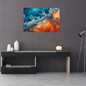 Obraz - Voda a oheň (90x60 cm)
