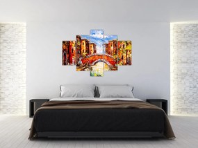 Obraz - Olejomaľba mesta III. (150x105 cm)
