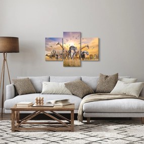 Obraz - Africké zvieratá (90x60 cm)