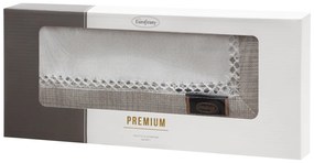 PRESTIERANIE NA STÔL EMMA 30X40 CM BIELY