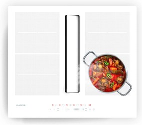 Klarstein Chef-Fusion Down Air System, 2 v 1, indukčná varná doska + digestor, výkonný, 7200 W