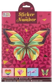 DIY Kreatívna sada Nálepky čísla B 100082