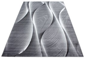 Ayyildiz Kusový koberec PARMA 9310, Čierna Rozmer koberca: 280 x 370 cm