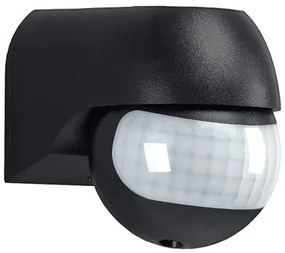 SOLIGHT PIR senzor nástenný, vonkajšiu IP44, čierny