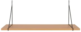 Polica v dekore jaseňa v prírodnej farbe 80 cm Chiba – House Nordic