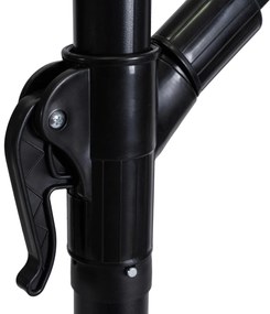 Zahradní slunečník Akron 300 cm šedý