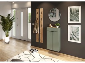 Šalviová zelená skrinka 56x97x22 cm Ameca – Germania
