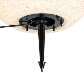 Inteligentná vonkajšia lampa sivá 56 cm IP44 vrátane Wifi A60 - Nura