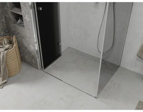 Mexen Lima, sprchovací kút 70 (dvere) x 120 (stena) cm, 6mm šedé sklo, chrómový profil, 856-070-120-01-40