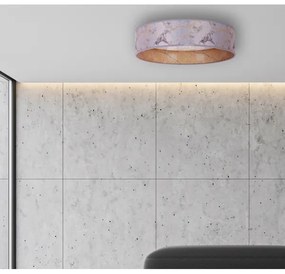 Brilagi - LED Stropné svietidlo VELVET STAR LED/24W/230V pr. 40 cm  šedá/zlatá