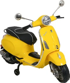 Elektrický skúter Vespa ROMA žltý