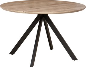XXXLutz JEDÁLENSKÝ STÔL, prírodná farba, 120/120/76 cm Livetastic - Stoly - 000055016401