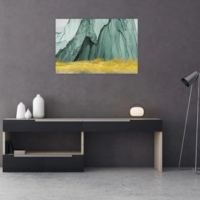 Obraz - Smaragdové hory N⁰3 (90x60 cm)