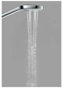 Hansgrohe Croma Select E, ručná sprcha Multi EcoSmart 9 l/min, biela/chrómová, HAN-26811400