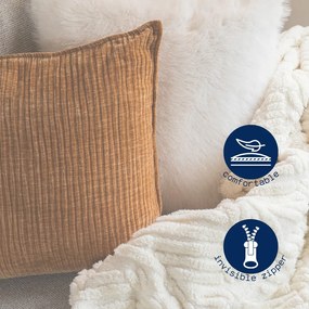 Dekoračný vankúš zo ženilky 45x45 cm Juliette – Tiseco Home Studio