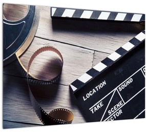 Sklenený obraz - Film (70x50 cm)