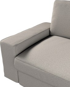 Poťah na sedačku Kivik (nerozkladá sa, pre 3 osoby) farba produktu sivá látka zapletaná