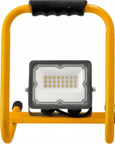 SADA HALOGENOVÝ LED ROZSVETL 20W VODONEPROPUSTNÝ VONKAJŠÍ IP65 + STOJÁT