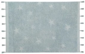 Lorena Canals Koberec Hippy Stars: Aqua Blue 120x175cm